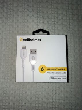 Cellhelmet 6ft Lightinging To USB-A Cable